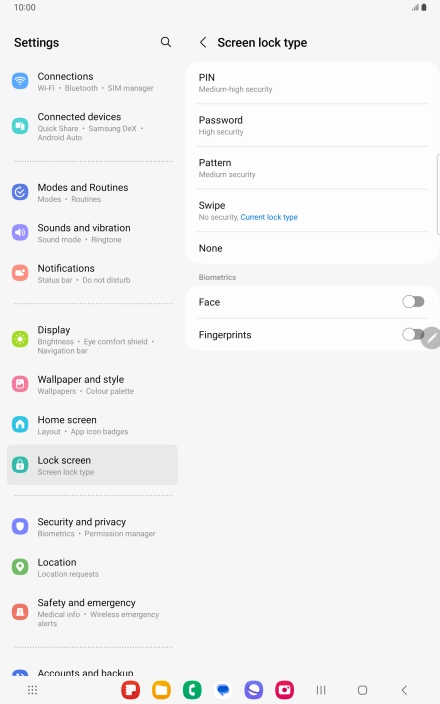 Press Fingerprints. Press Fingerprints.