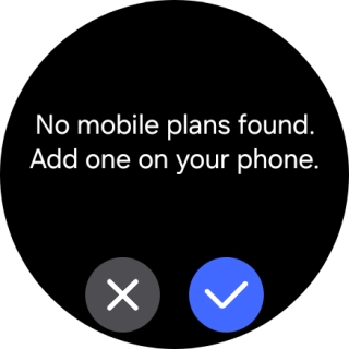 Press the confirm icon.