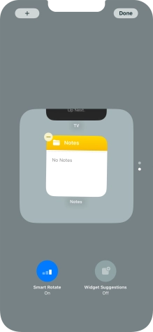 Press Smart Rotate to turn the function on or off.
