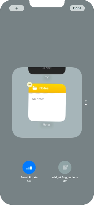 Press Smart Rotate to turn the function on or off.