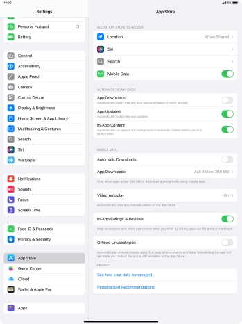 Press the indicator next to Press the indicator next to