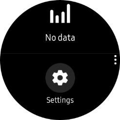 The number of steps for the day is displayed on the screen. The number of steps for the day is displayed on the screen.