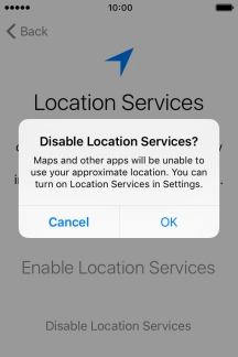 If you turn off the function, press OK.