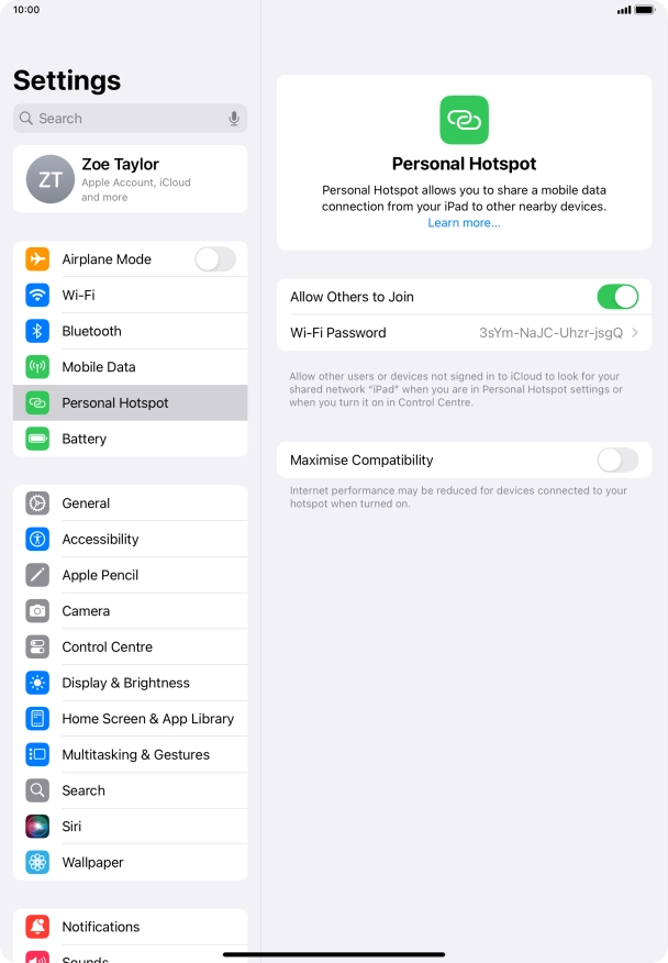 Slide your finger upwards starting from the bottom of the screen to return to the home screen.