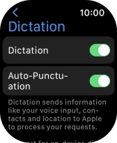Press the Digital Crown twice to return to the home screen.