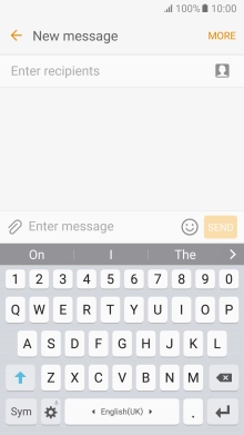 Open a new note, message or email message to bring up the keypad and your phone is ready for text input.
