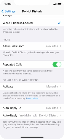 Press Auto-Reply To.