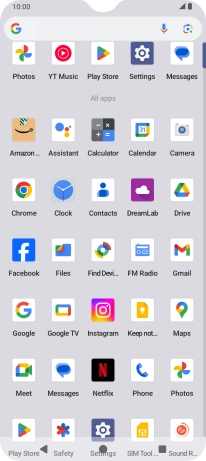 Press Photos and go to the required folder.