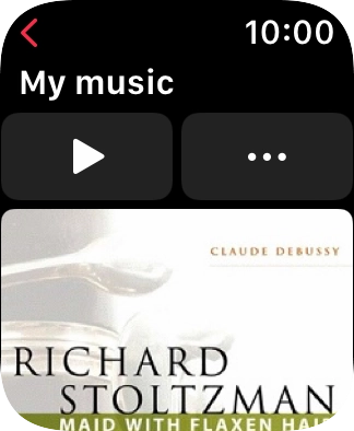 Press the play icon to start the playback.