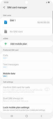Press Add mobile plan.