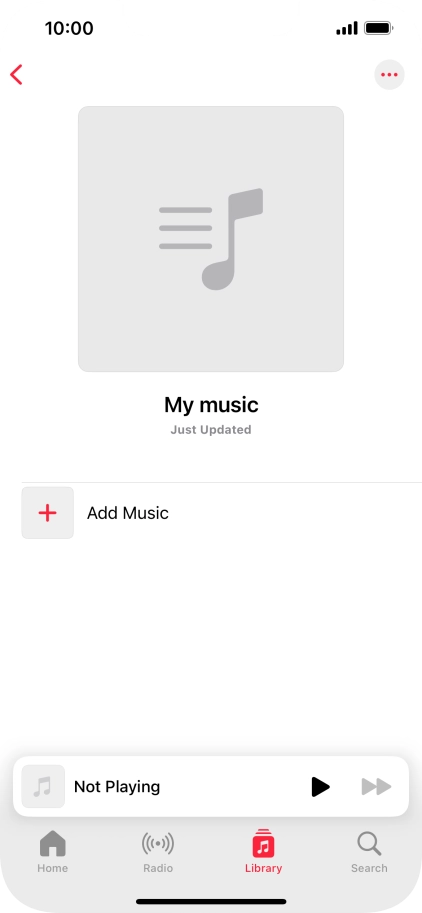 Press Add Music.