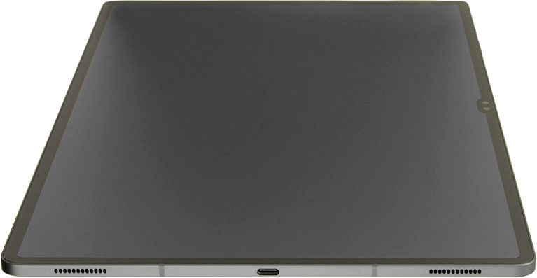 Connect the data cable to the socket and to your computer's USB port.