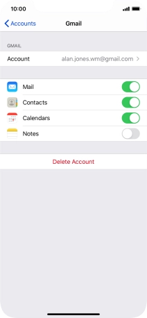 Slide your finger upwards starting from the bottom of the screen to return to the home screen.
