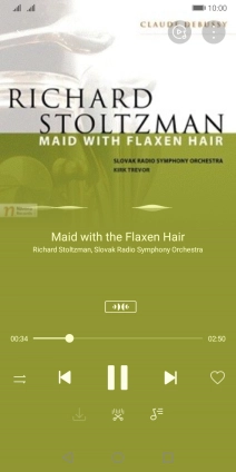 Press arrow right to go to the next audio file.