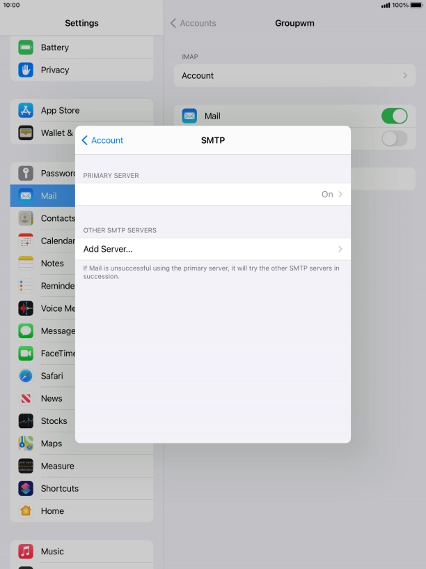 Press the field below Press the field below