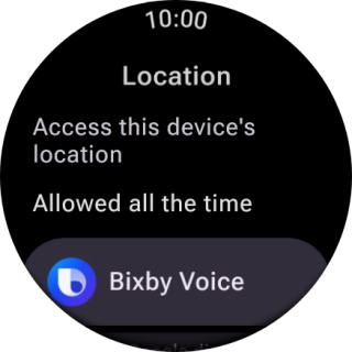 Press the required app.