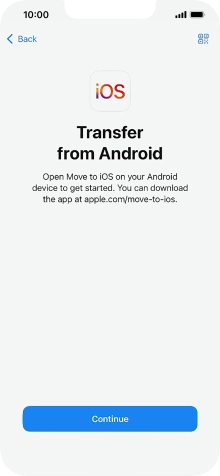 To transfer content to your phone, you need to install the app 