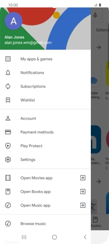 Press My apps & games.