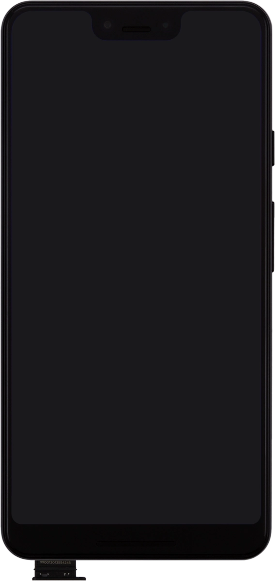 Remove the SIM holder from your phone.