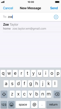 Press the required contact.