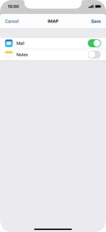 Press Save. Your email account has now been set up. To select more settings for incoming and outgoing server, proceed with the following steps.