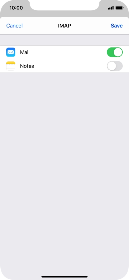 Press Save. Your email account has now been set up. To select more settings for incoming and outgoing server, proceed with the following steps.