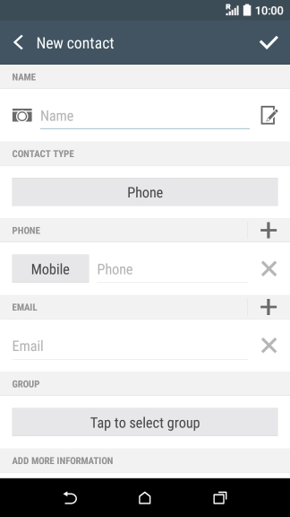 Press the camera icon.
