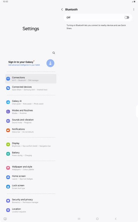 Press the indicator to turn on the function.