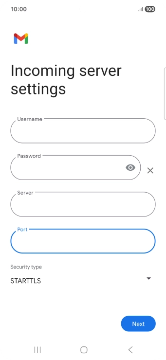 Press the drop down list below 