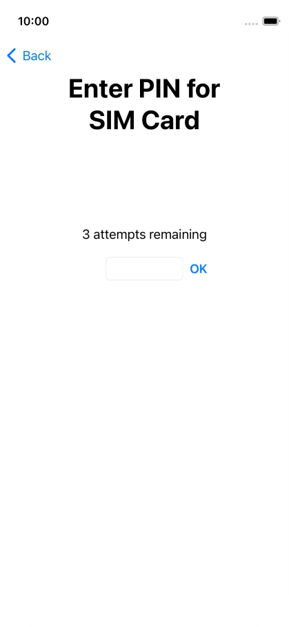 If your SIM is locked, key in your PIN and press OK. If your SIM is locked, key in your PIN and press OK.