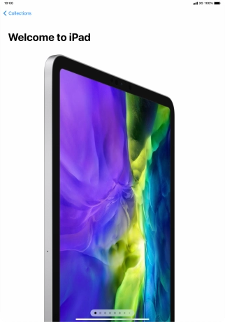 Slide your finger upwards starting from the bottom of the screen to return to the home screen.