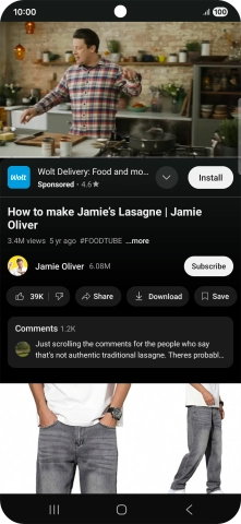 Press and hold the Home key to activate Gemini.