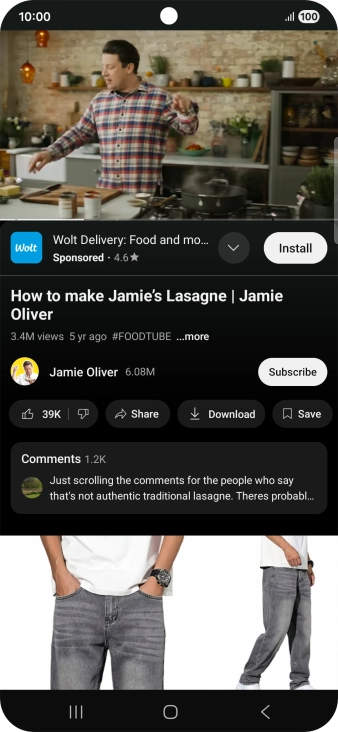 Press and hold the Home key to activate Gemini.