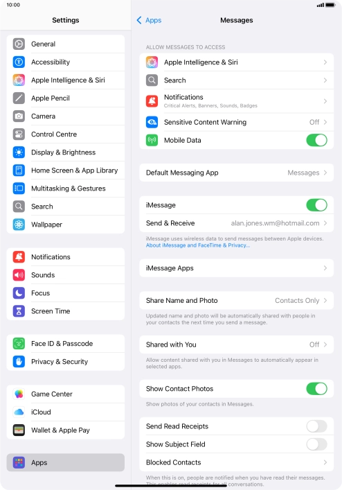 Slide your finger upwards starting from the bottom of the screen to return to the home screen.