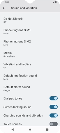 Press Phone ringtone.