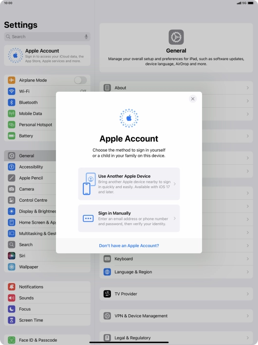 Press Sign in Manually. Press Sign in Manually.