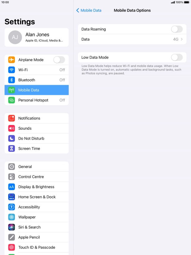 Press Data. Press Data.