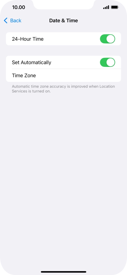 Slide your finger upwards starting from the bottom of the screen to return to the home screen.