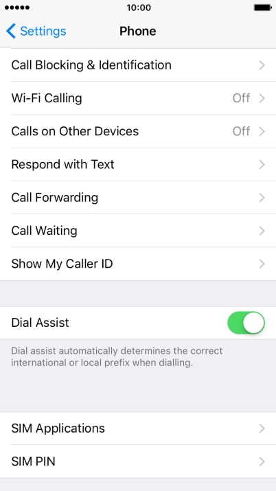 Press Wi-Fi Calling.