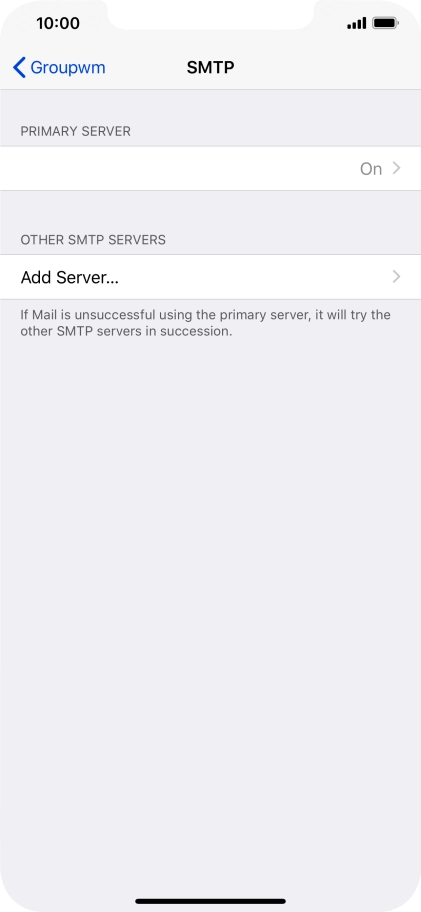 Press the field below 