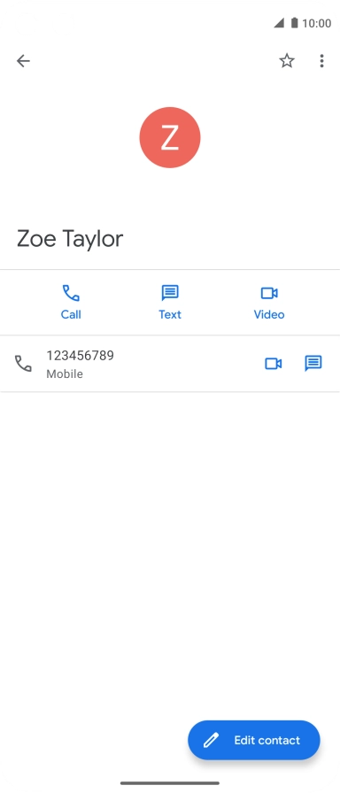 Press the required number.