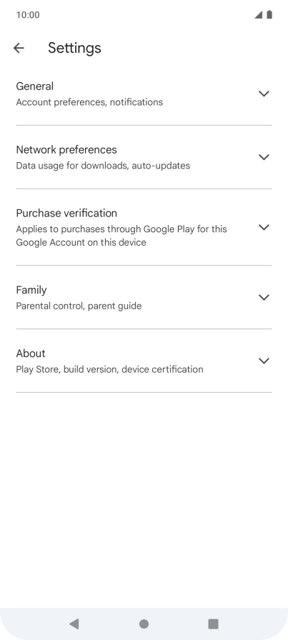 Press Network preferences.