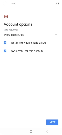 Press the drop down list below 