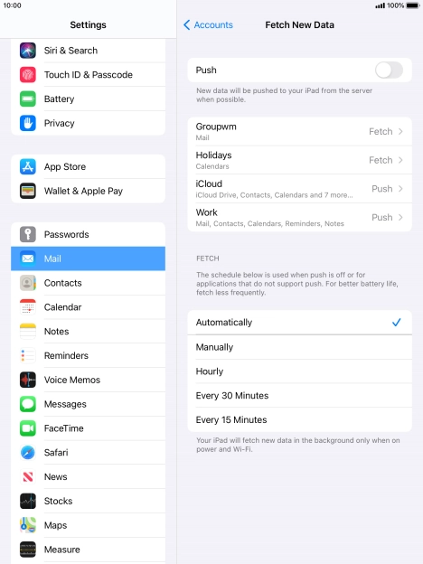 If you turn off the function, press the required setting. If you turn off the function, press the required setting.