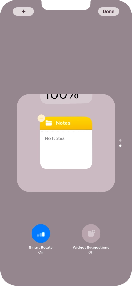 Press Smart Rotate to turn the function on or off.