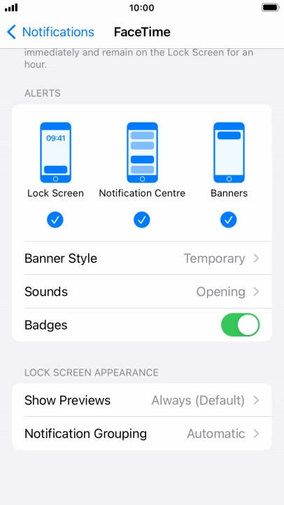 Press Notification Grouping.