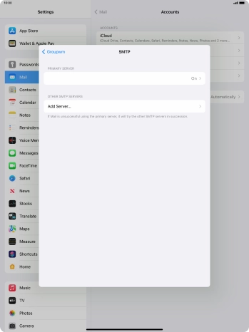 Press the field below 