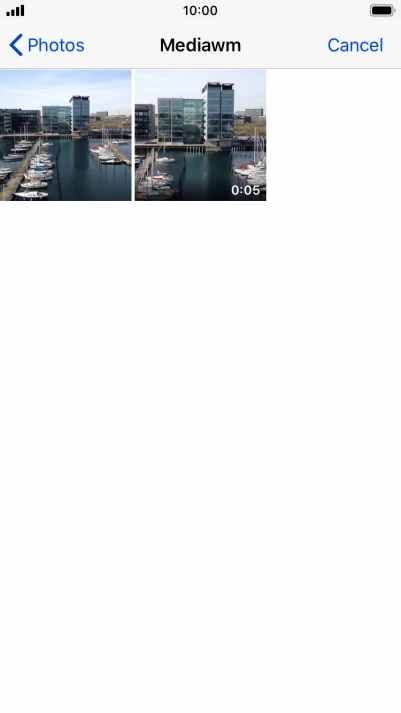 Press the required picture.