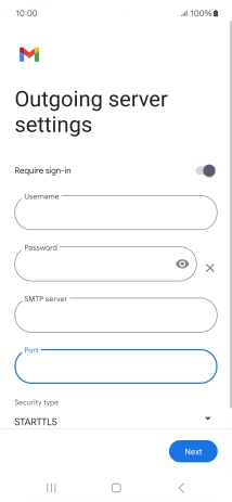 Press the drop down list below 