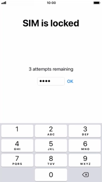 Key in your PIN and press OK.